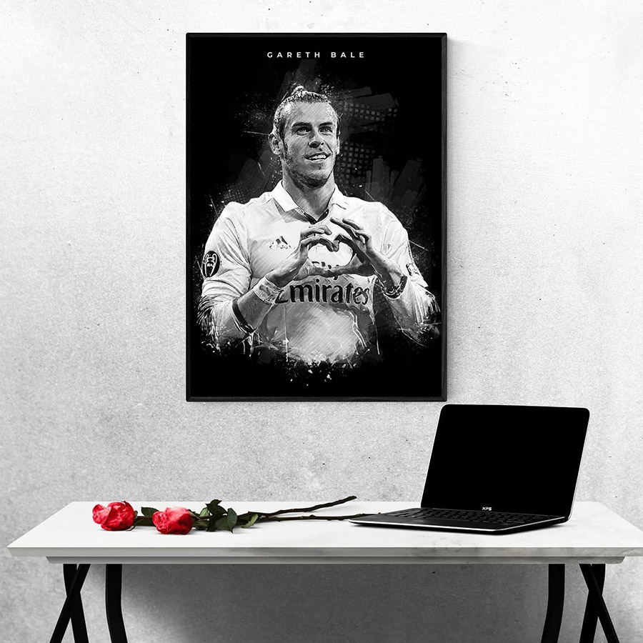 Tranh Treo Tường Cầu Thủ Bóng Đá Gareth Bale - GB01